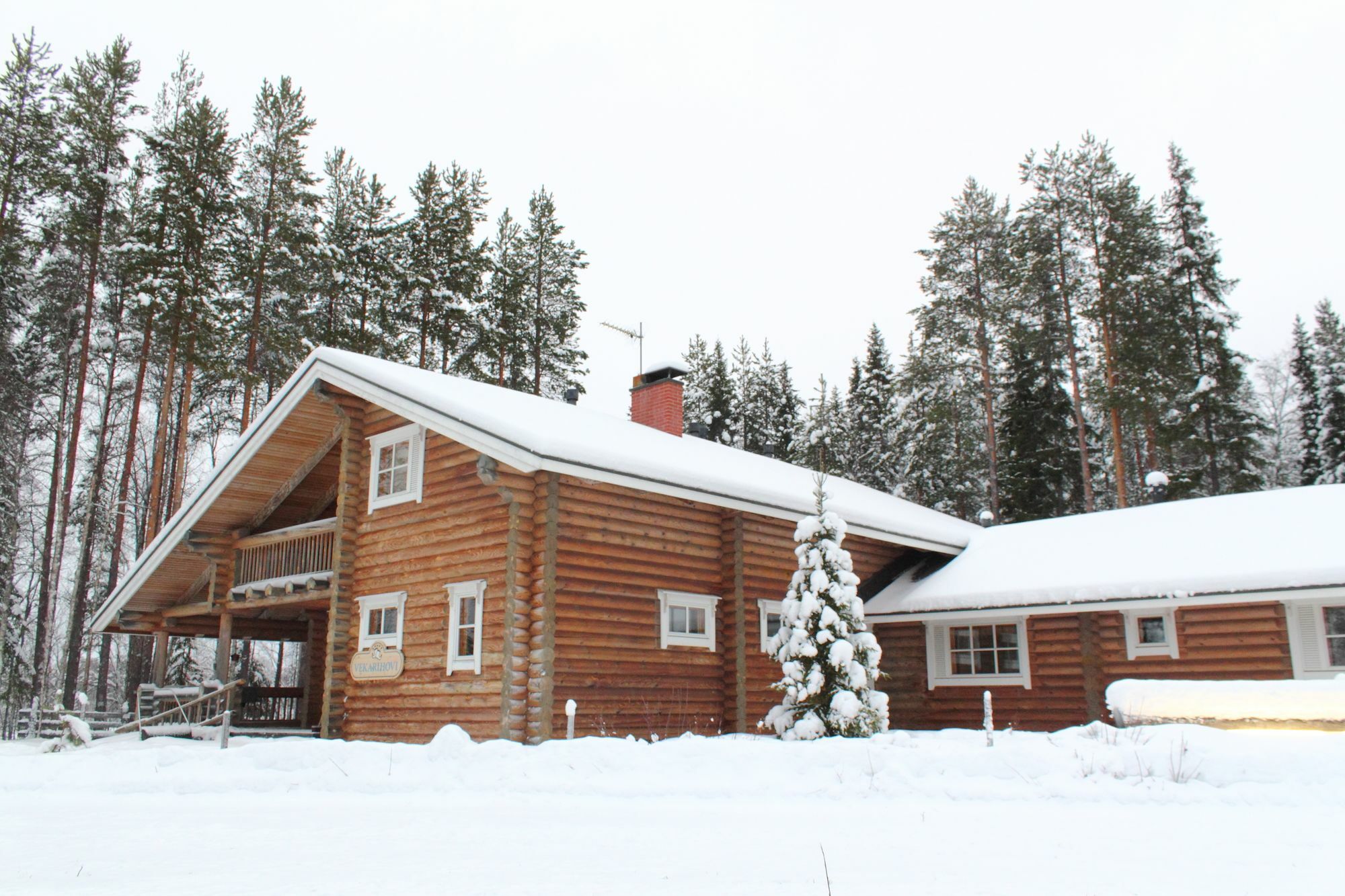 Vila Aapishovi Chalet Tapio Exteriér fotografie